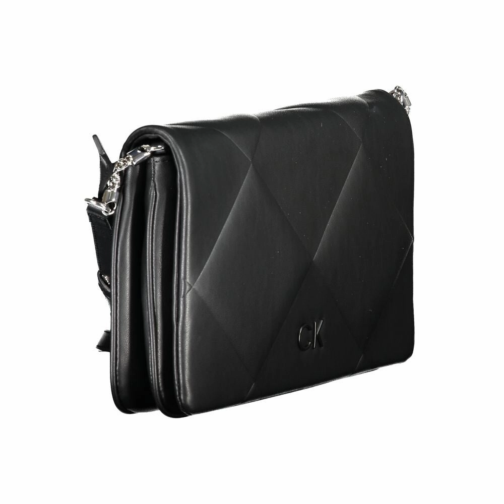 Calvin Klein Black Cotton Women's Handbag