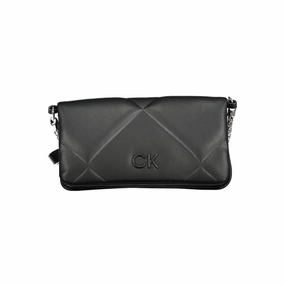 Calvin Klein Black Cotton Women's Handbag