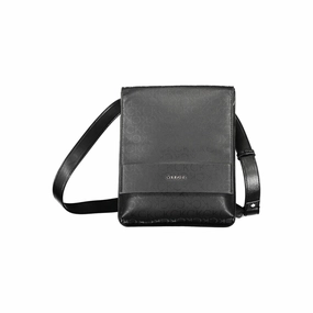 Calvin Klein Black Polyester Men Shoulder Men's Bag