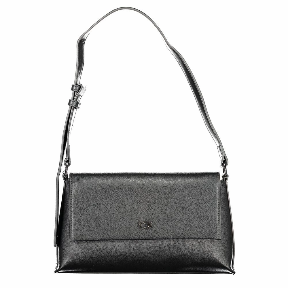 Calvin Klein Black Polyester Women's Handbag