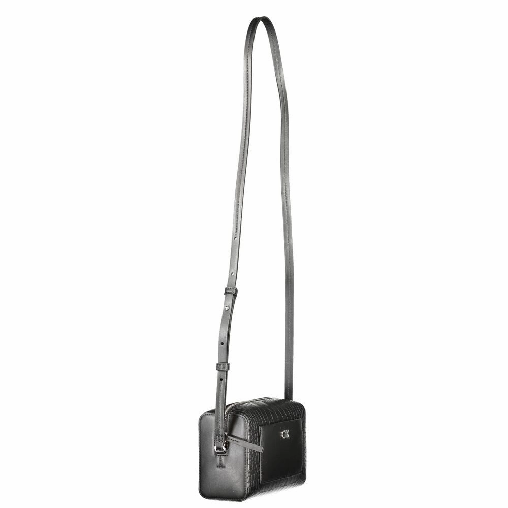 Calvin Klein Black Polyester Women's Handbag