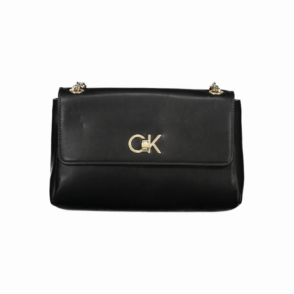 Calvin Klein Black Polyester Women's Handbag