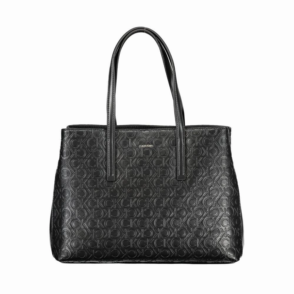 Calvin Klein Black Polyester Women's Handbag