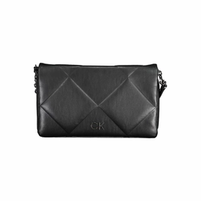 Calvin Klein Black Polyester Women's Handbag