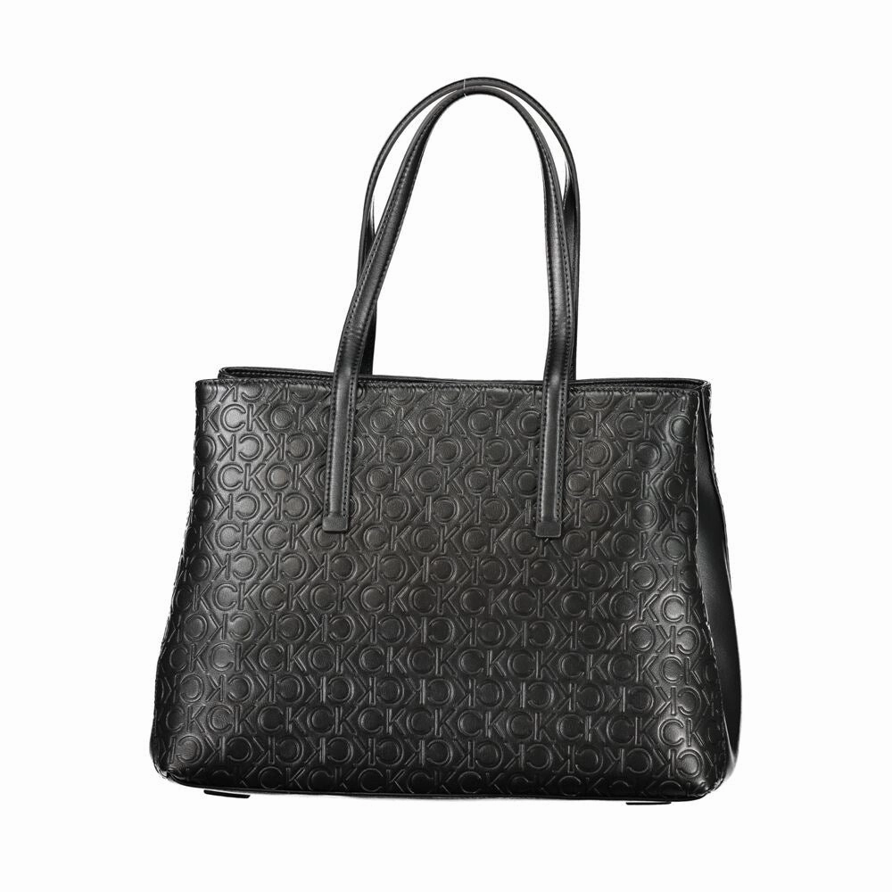 Calvin Klein Black Polyester Women's Handbag