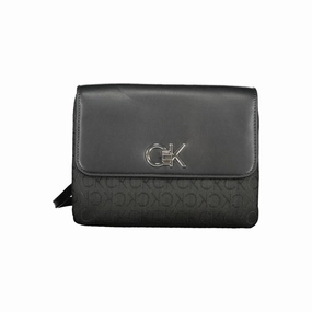 Calvin Klein Black Polyester Women's Handbag