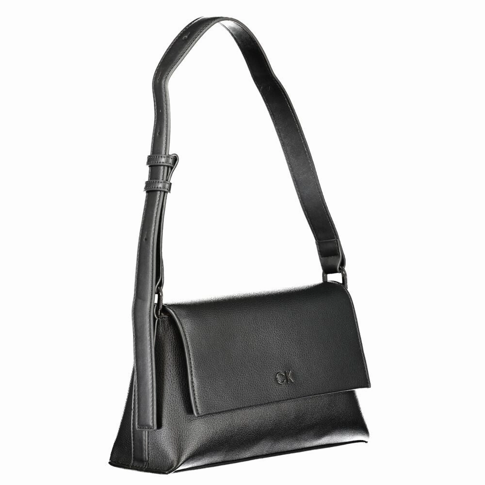 Calvin Klein Black Polyester Women's Handbag