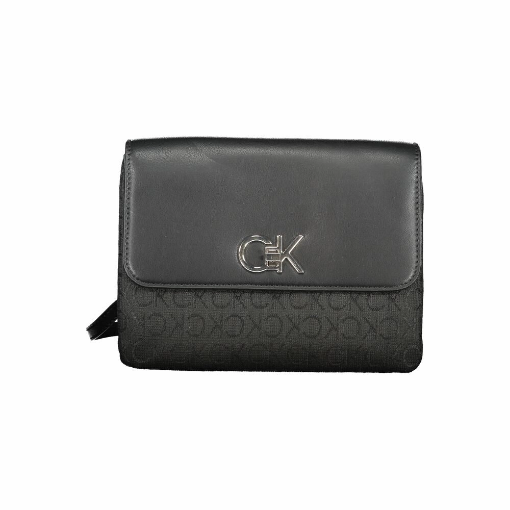 Calvin Klein Black Polyester Women's Handbag