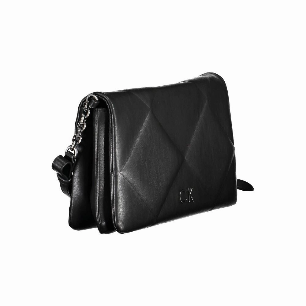 Calvin Klein Black Polyester Women's Handbag