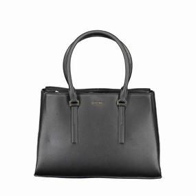 Calvin Klein Black Polyester Women Women's Handbag