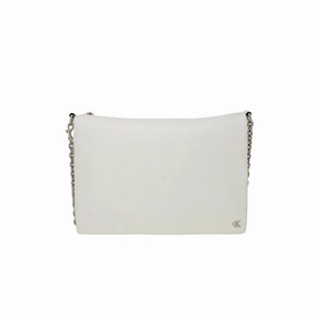 Calvin Klein Cream Recycled Polyester Handbag