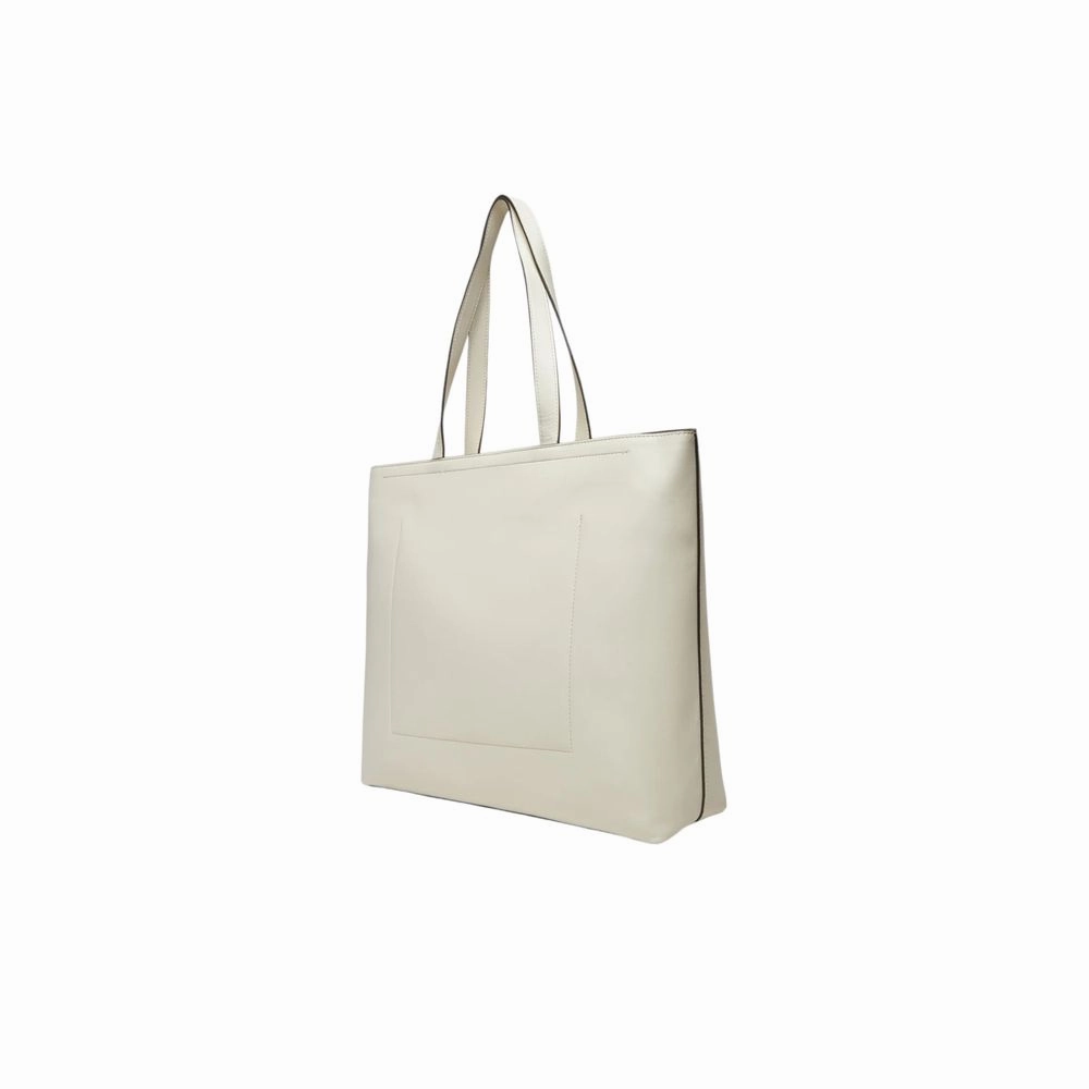 Calvin Klein Jeans White Polyethylene Handbag