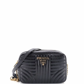Camera Bag Diagramme Quilted Leather Small