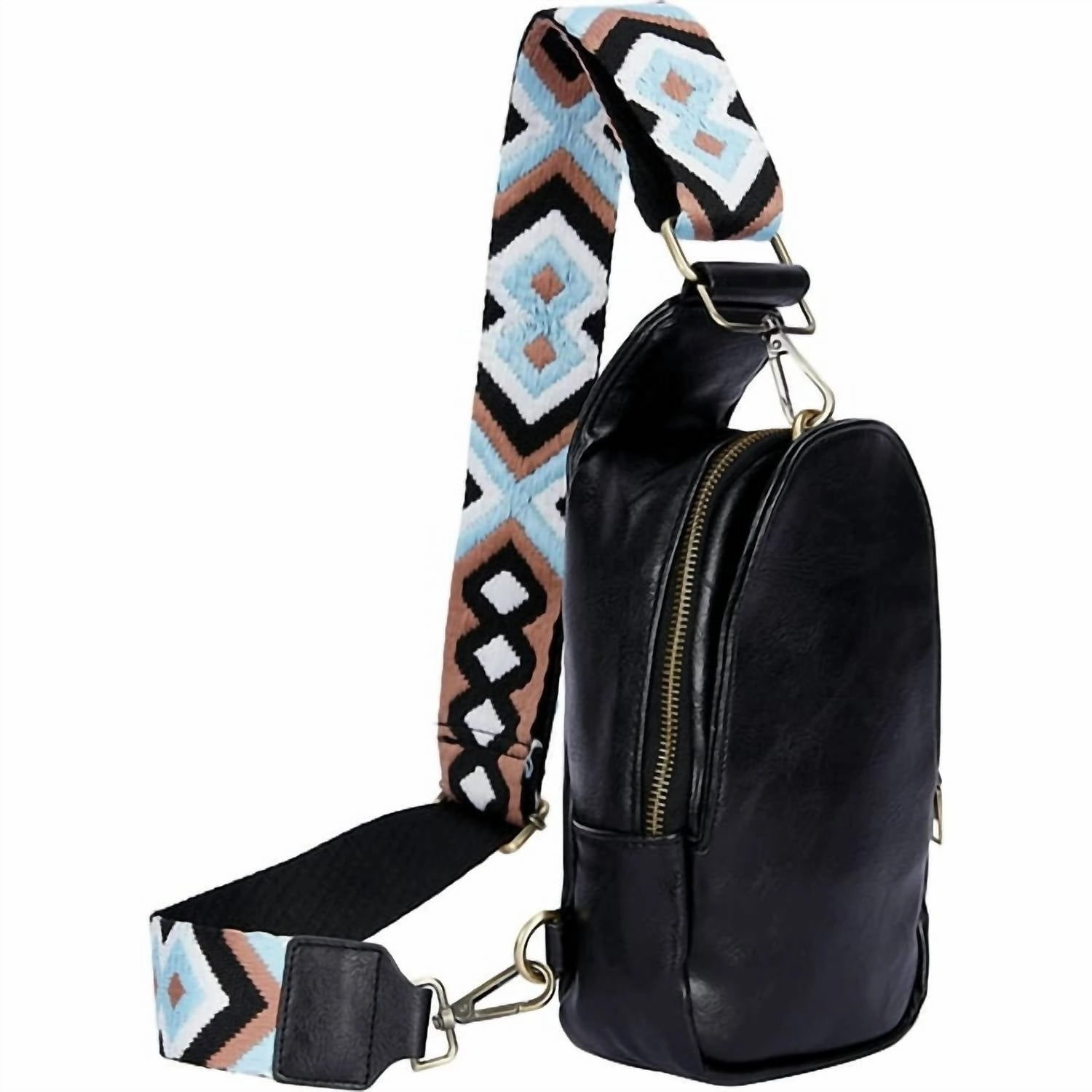 Camille Crossbody Sling Bag In Black