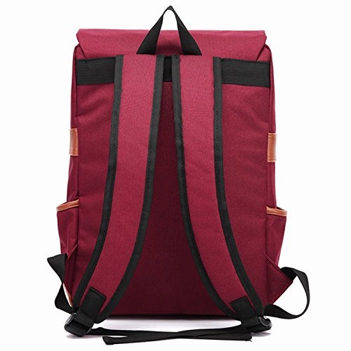 Canvas Backpack - school backpack,Lightweight Laptop Backpack, Vintage Travel Backpack with Laptop Sleeve, School Working Hiking