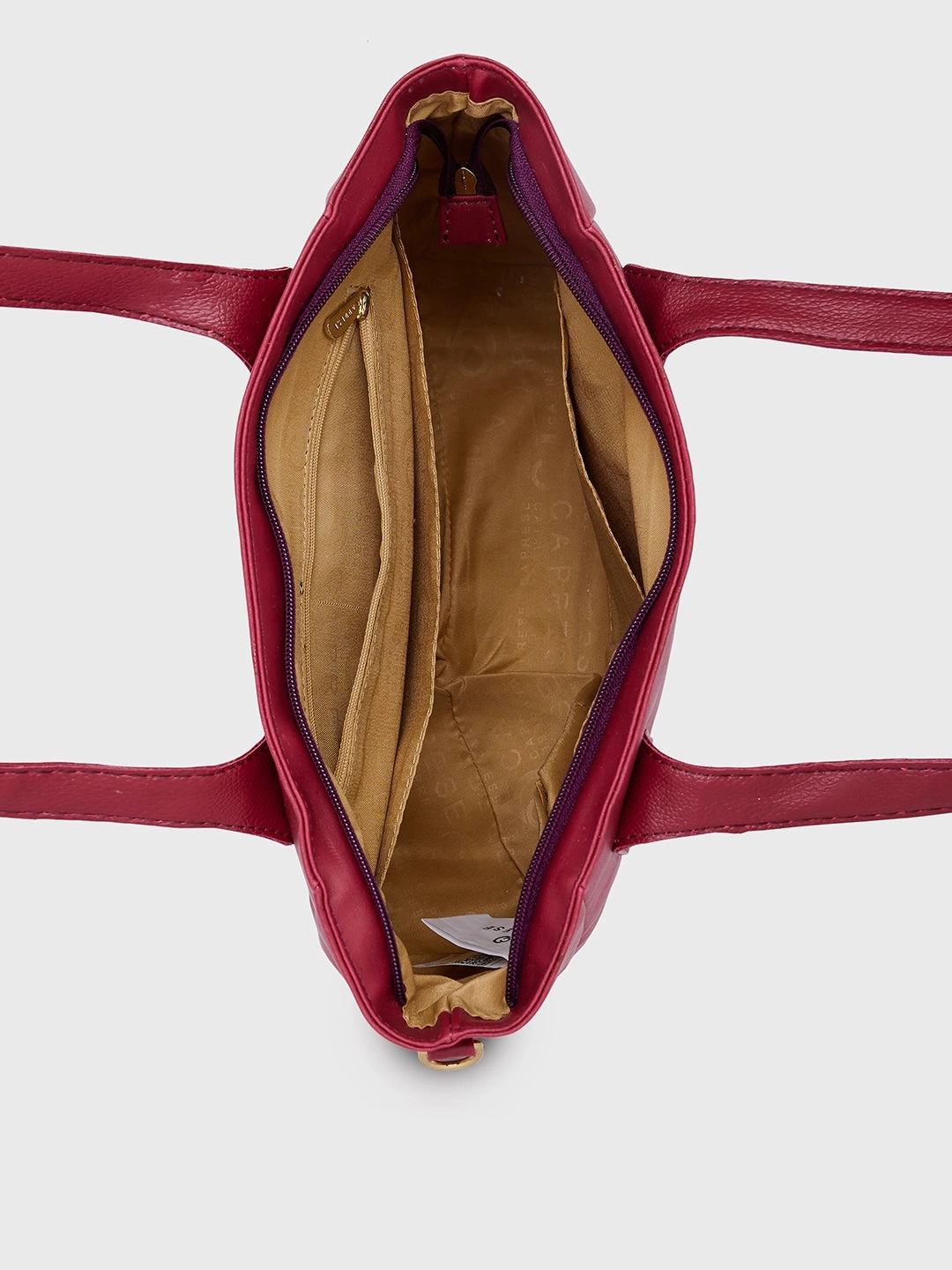Caprese Aria Medium Plum Satchel Bag