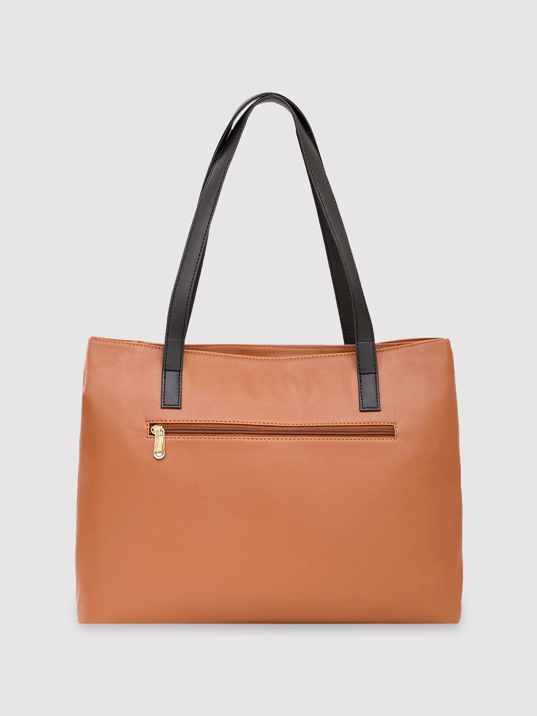 Caprese Arleen Medium Tan Satchel Bag