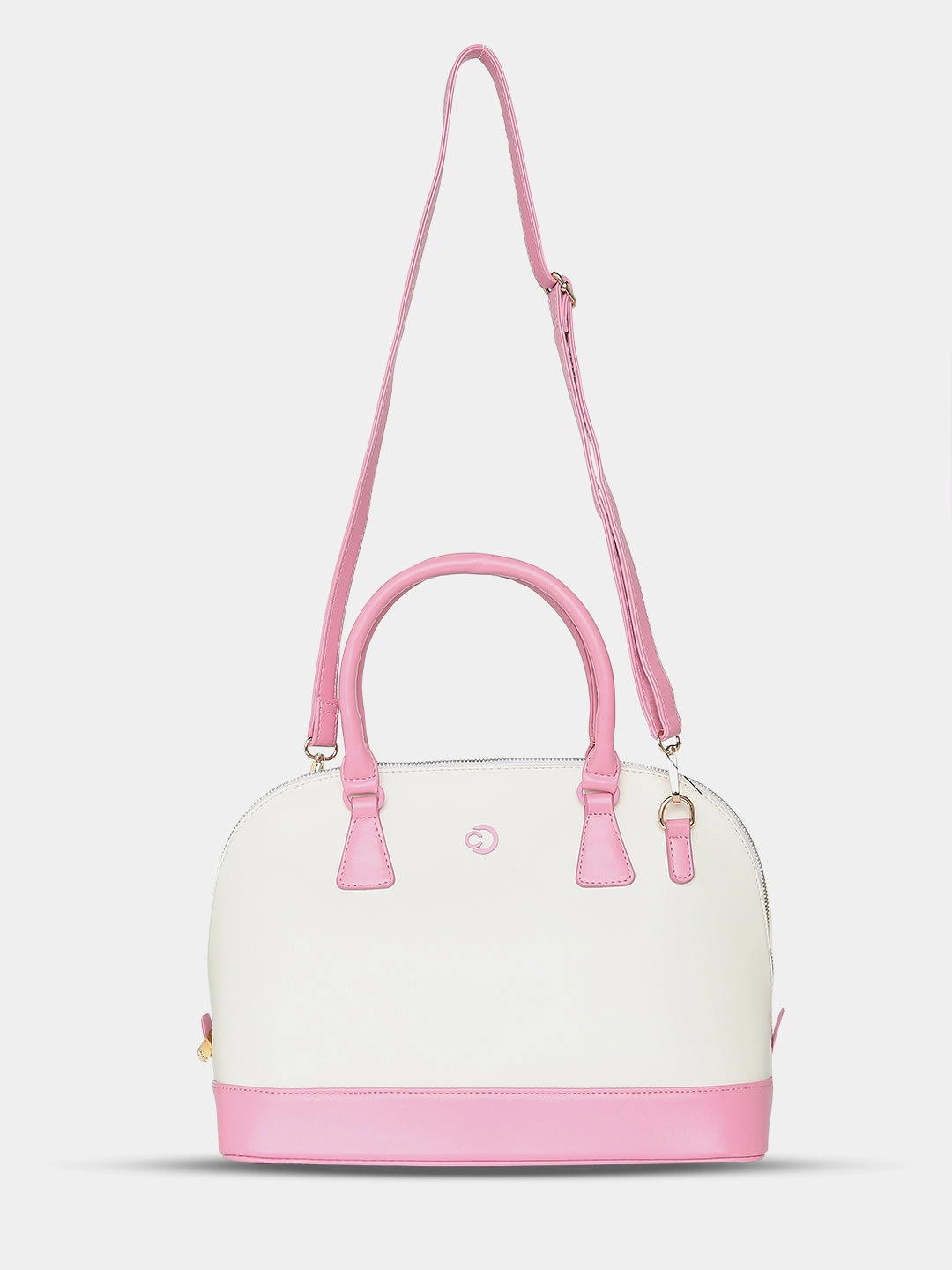 Caprese Aurora Medium Blue Satchel Bag