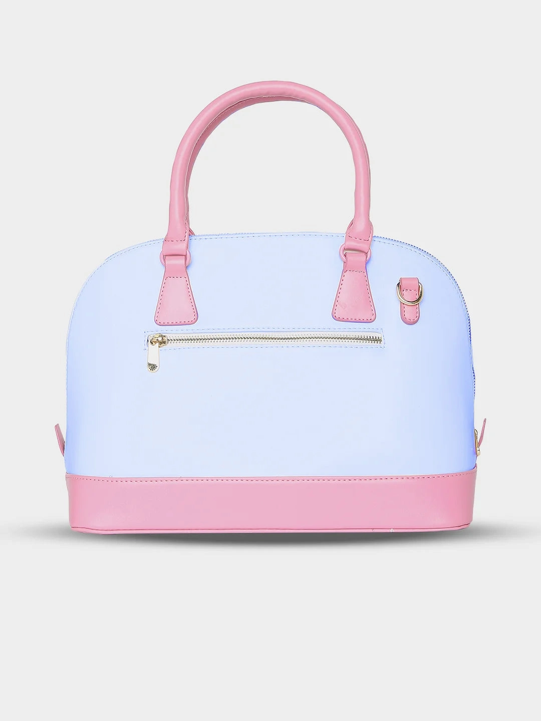 Caprese Aurora Medium Blue Satchel Bag
