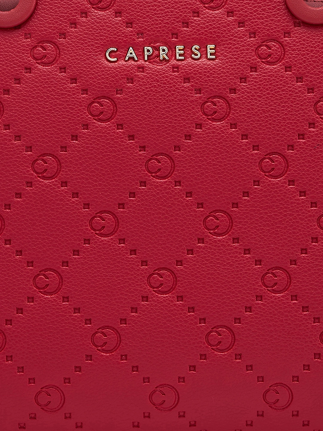 Caprese Brianna Medium Red Satchel Bag