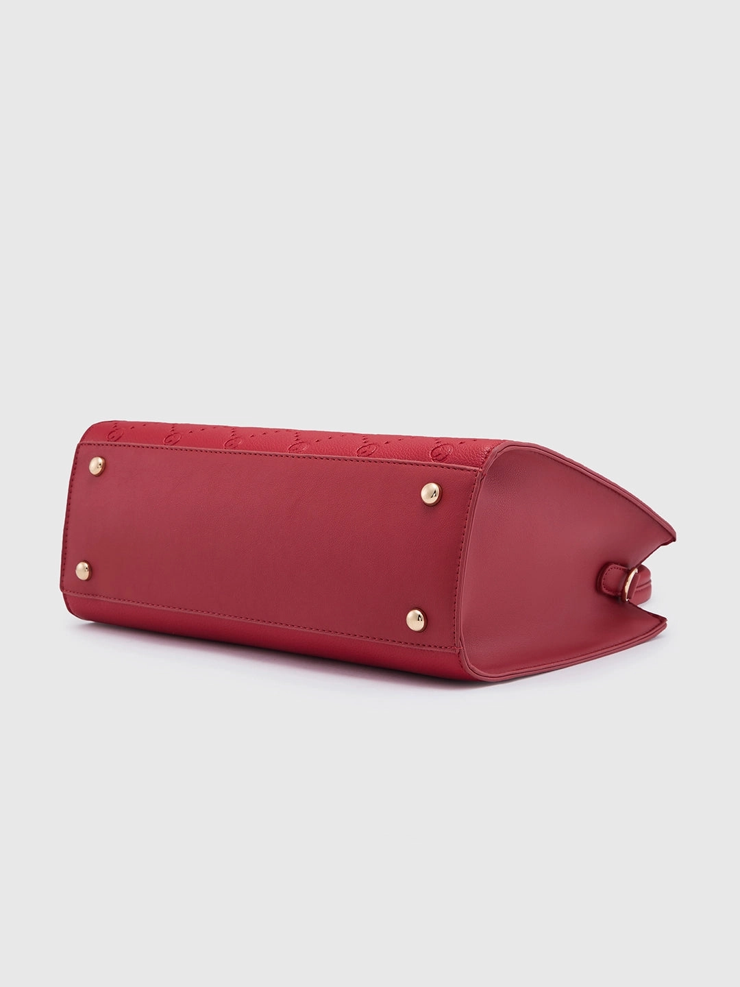 Caprese Brianna Medium Red Satchel Bag