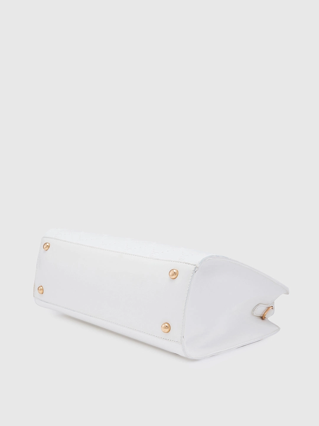 Caprese Brianna Medium White Satchel Bag