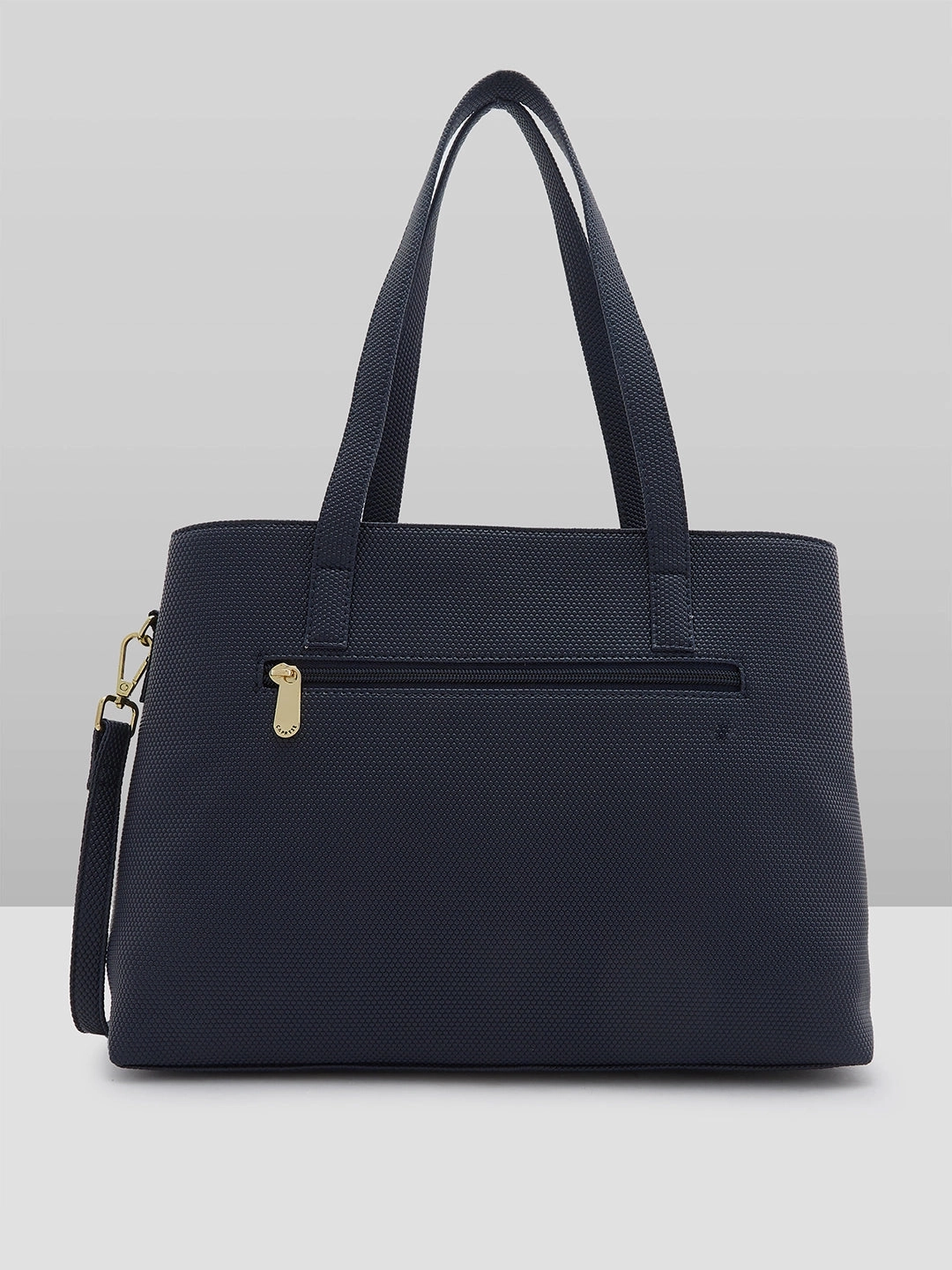 Caprese Cherry Medium Blue Satchel Bag