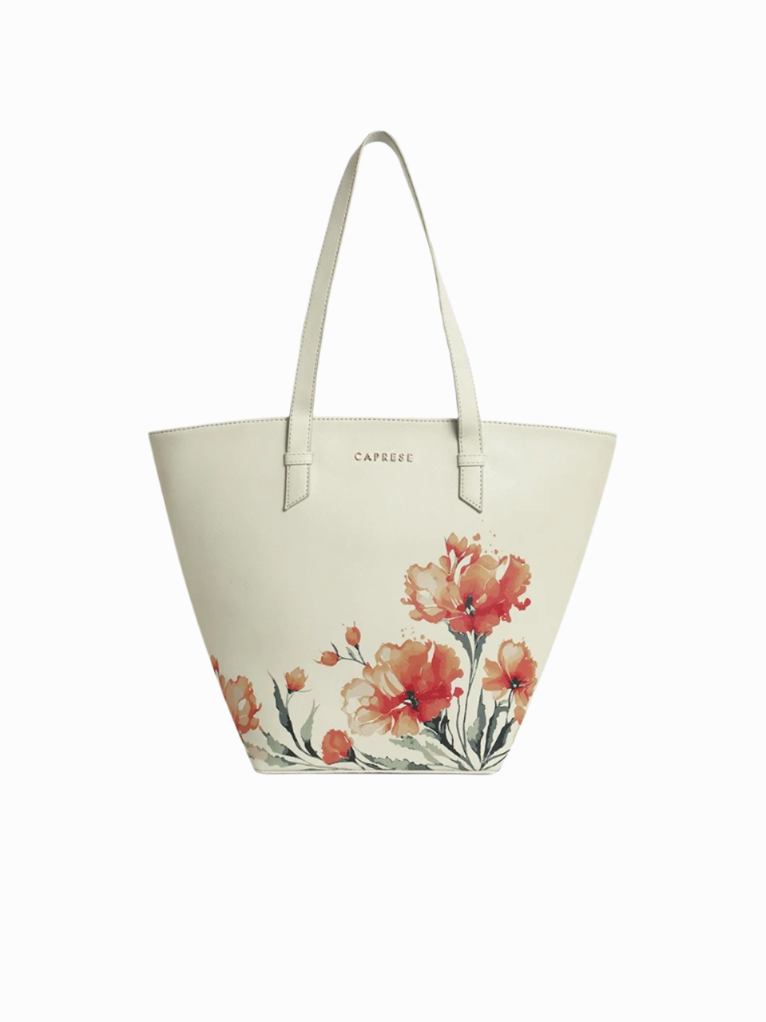 Caprese Chloe Large Grey Satchel Bag