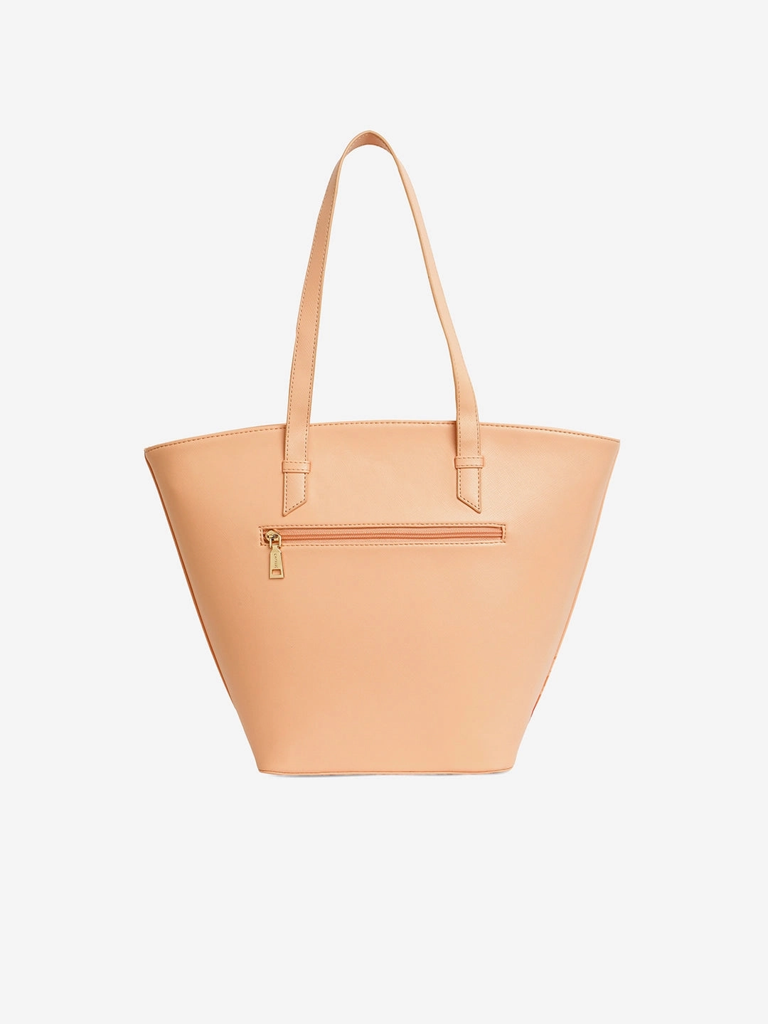 Caprese Chloe Large Orange Satchel Bag