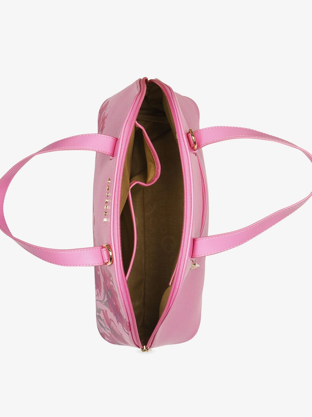 Caprese Chloe Medium Violet Satchel Bag