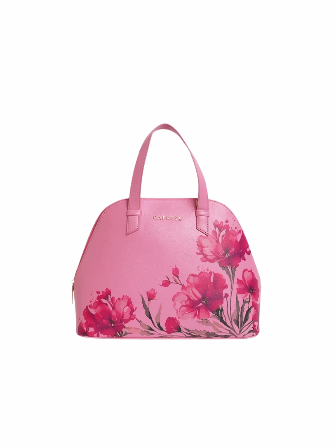 Caprese Chloe Medium Violet Satchel Bag