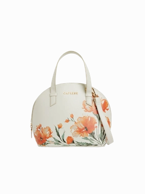 Caprese Chloe Small Grey Satchel Bag