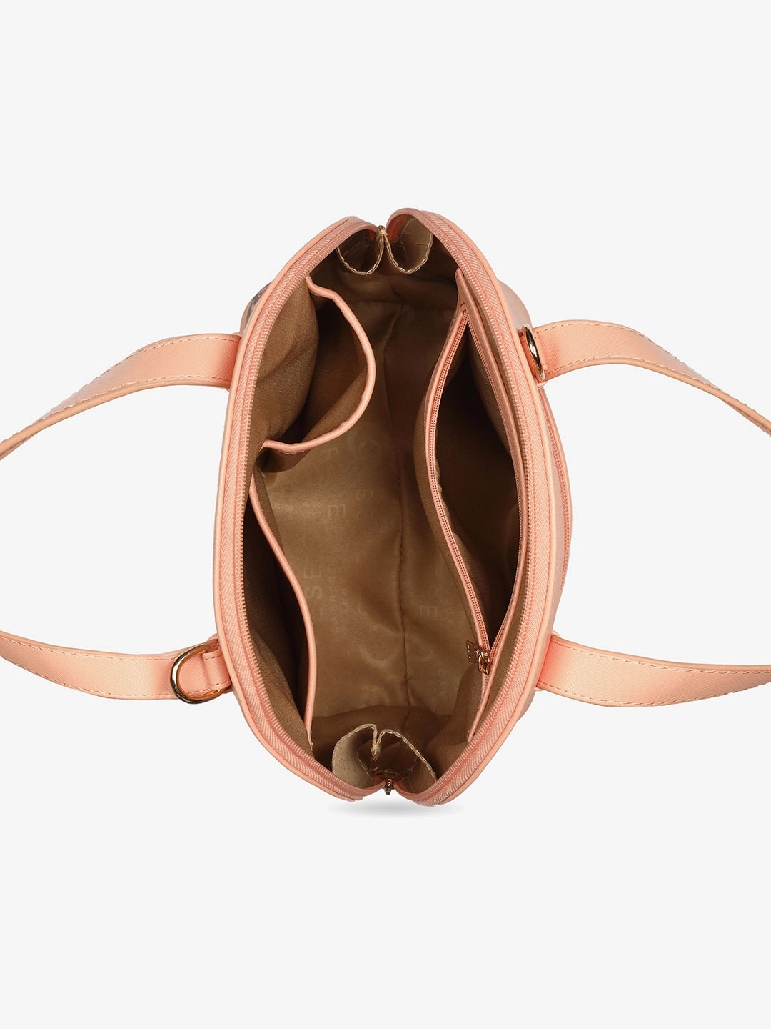 Caprese Chloe Small Orange Satchel Bag