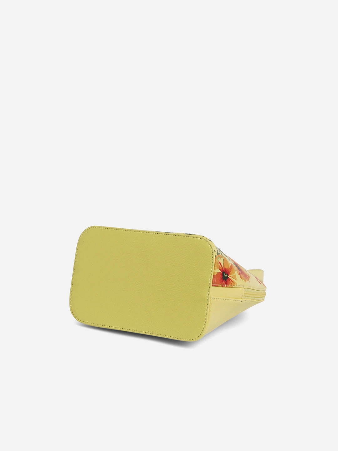Caprese Chloe Small Yellow Satchel Bag