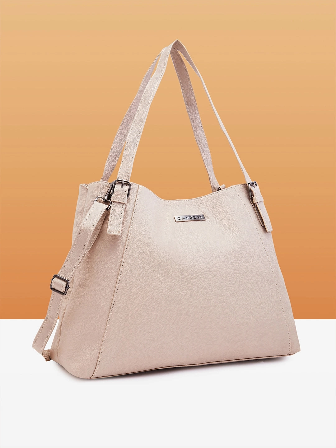 Caprese Coco Large Clay Satchel Bag