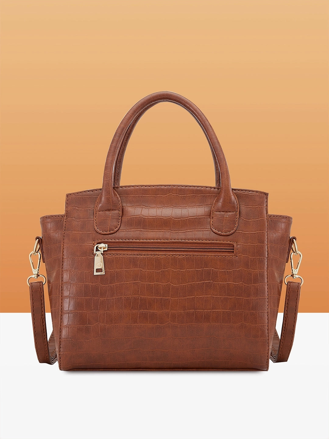 Caprese Cristina Medium Brown Satchel Bag