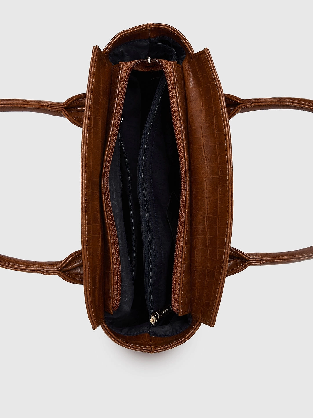 Caprese Cristina Medium Brown Satchel Bag