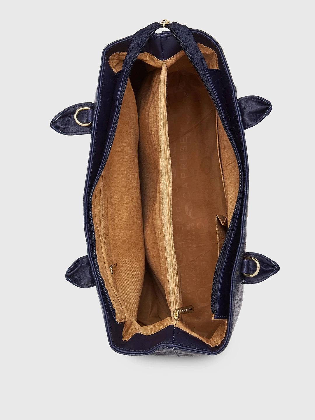 Caprese Cynthia Medium Navy Satchel Bag