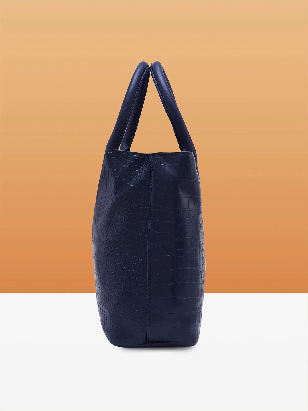 Caprese Cynthia Medium Navy Satchel Bag