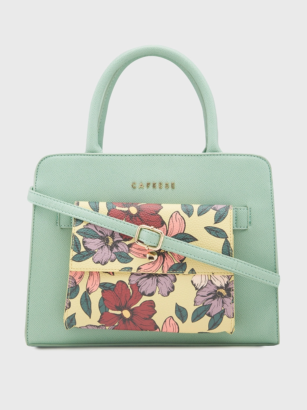 Caprese Daphne Medium Mint Satchel Bag
