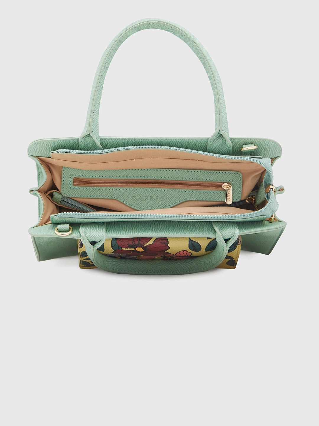 Caprese Daphne Medium Mint Satchel Bag