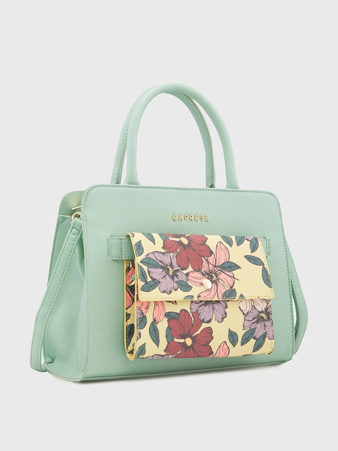 Caprese Daphne Medium Mint Satchel Bag
