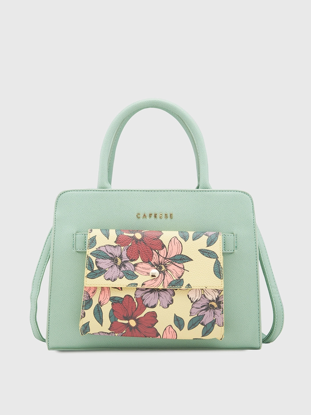 Caprese Daphne Medium Mint Satchel Bag