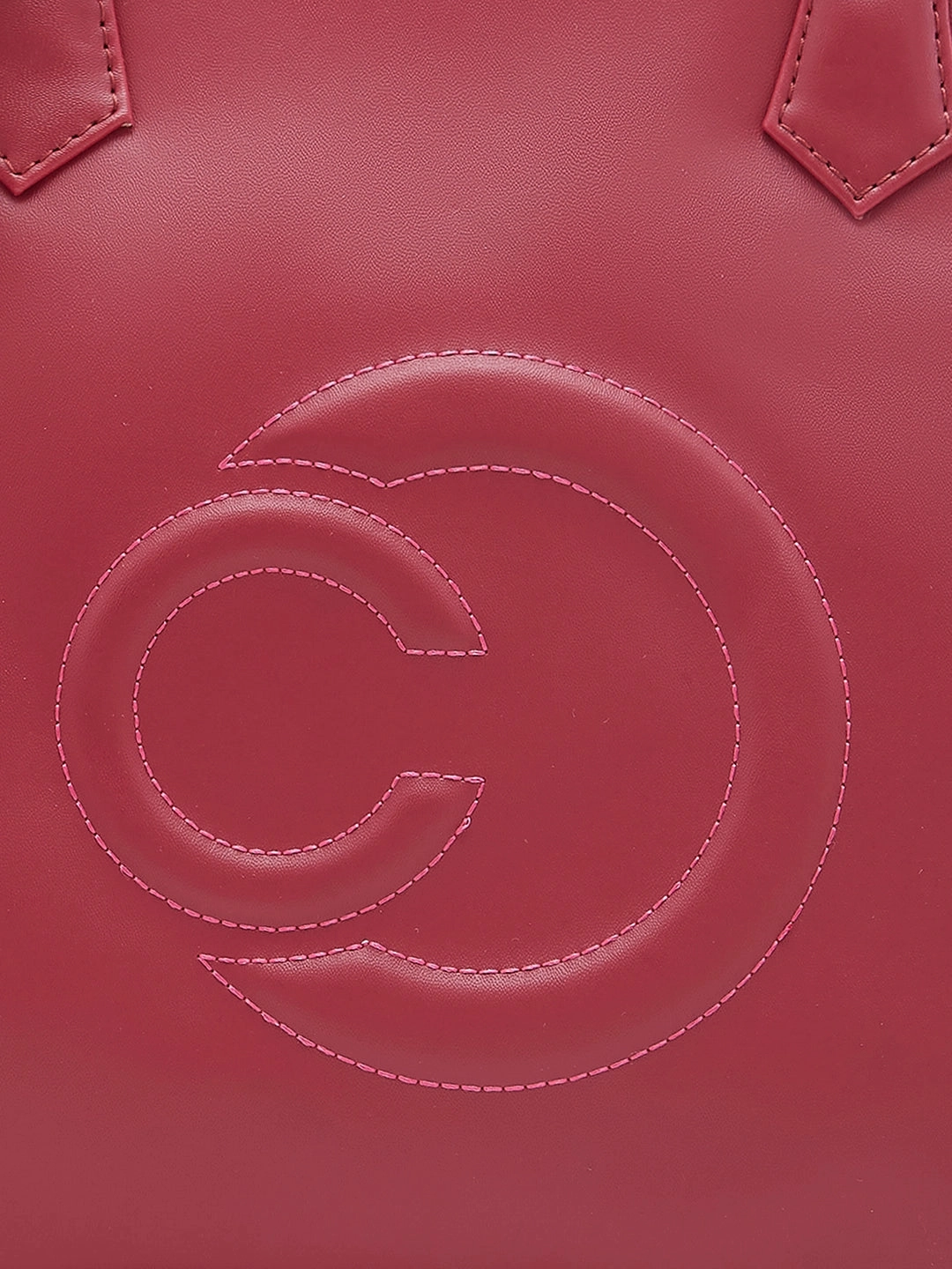Caprese Dora Large Burgundy Satchel Bag
