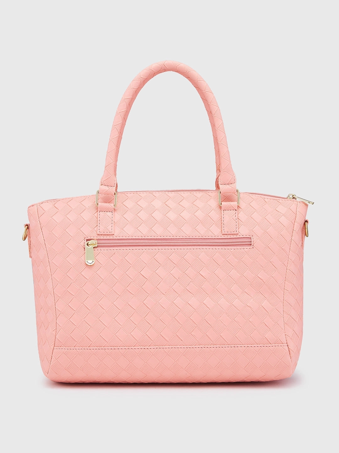 Caprese Eleana Large Blush Satchel Bag