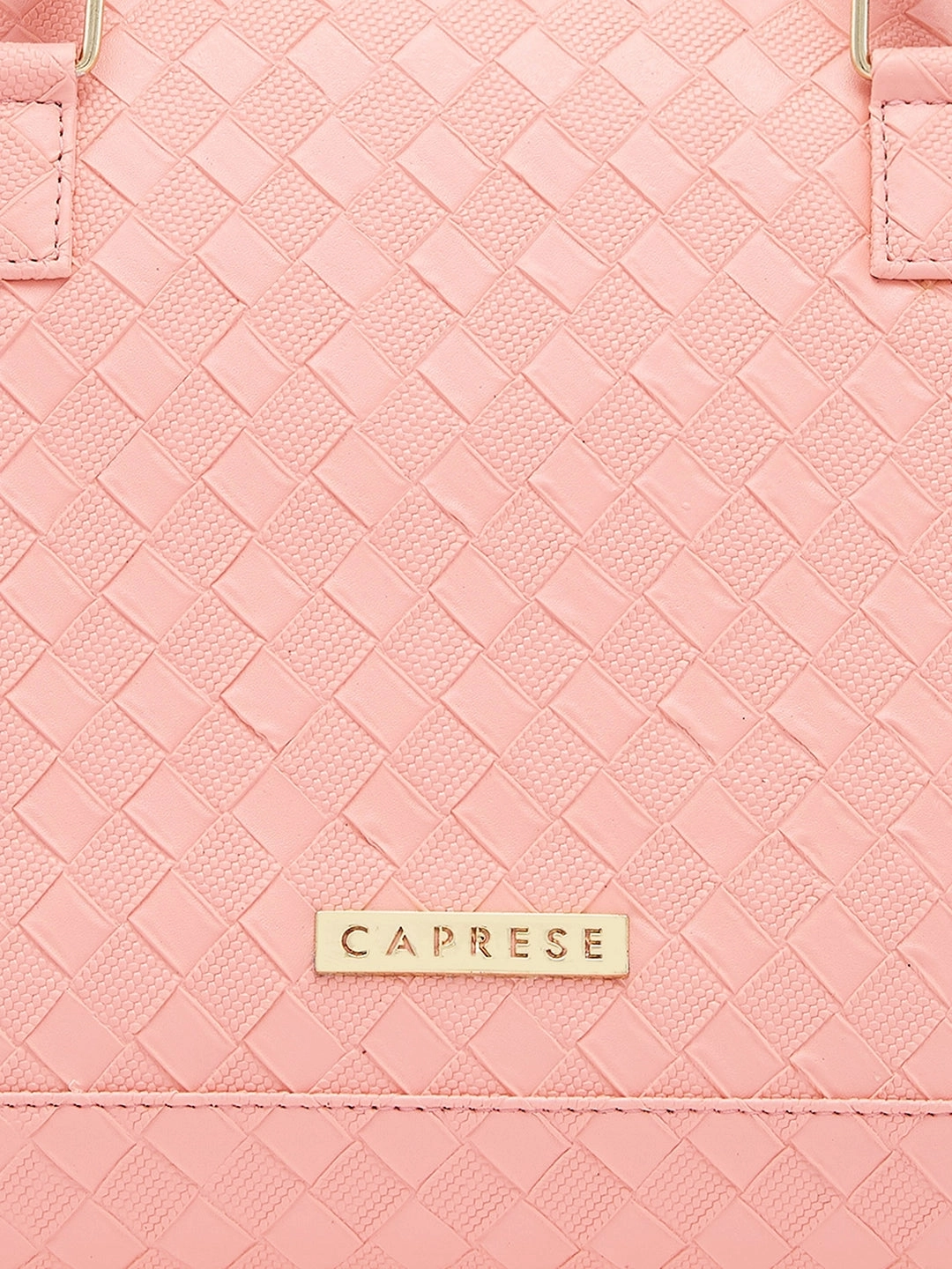 Caprese Eleana Large Blush Satchel Bag