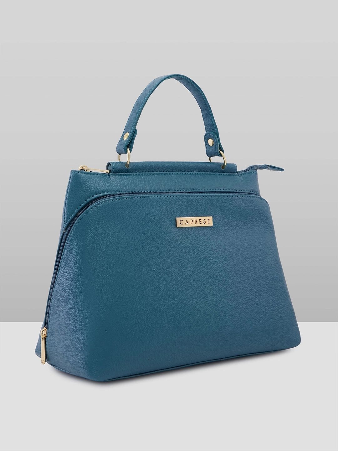 Caprese Fernanda Small Forest Green Satchel Bag