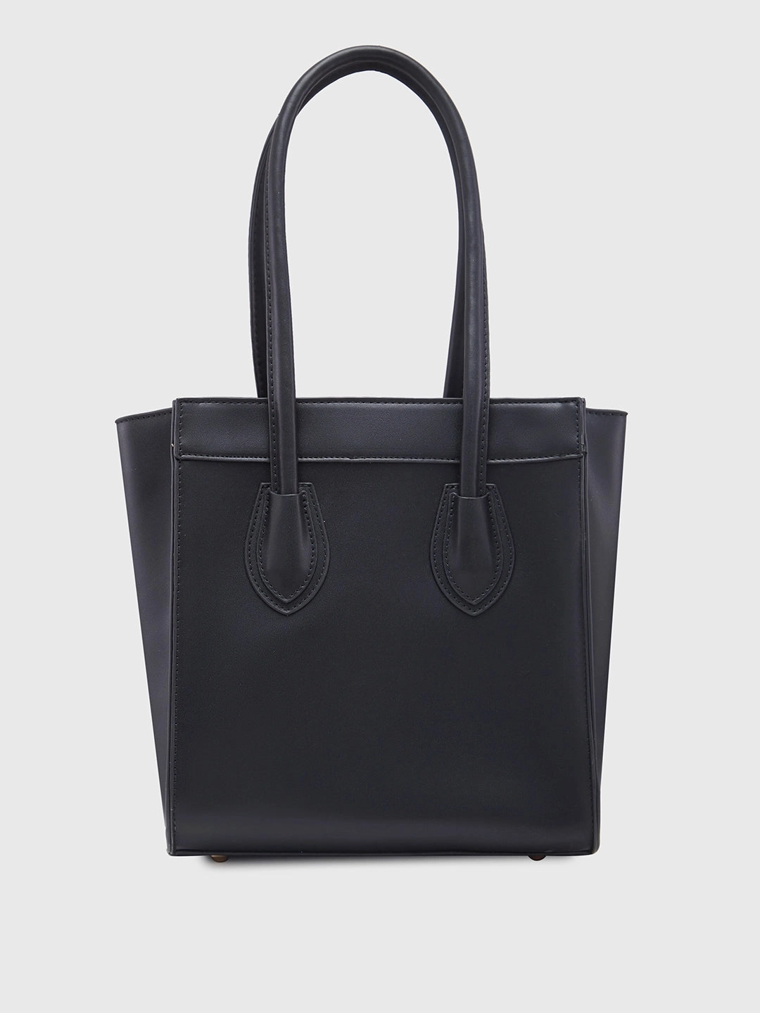 Caprese Georgia Medium Black Satchel Bag