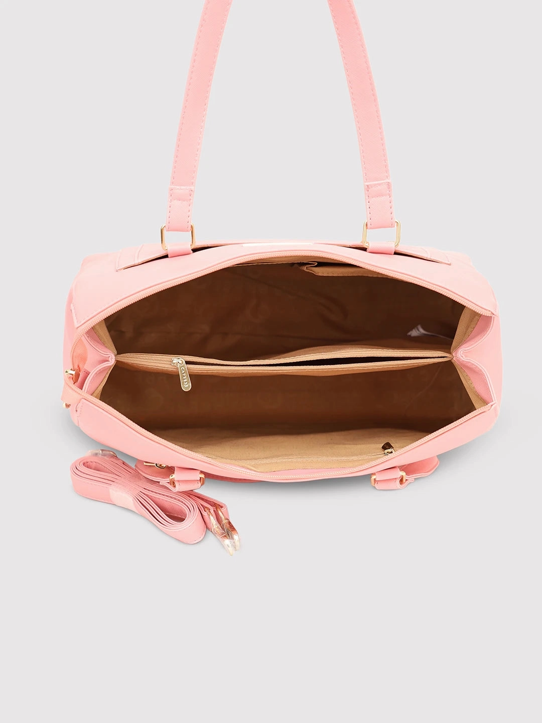 Caprese Ginty Medium Berry Satchel Bag