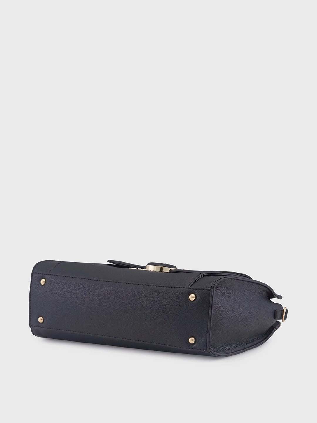 Caprese Jackie Medium Black Satchel Bag